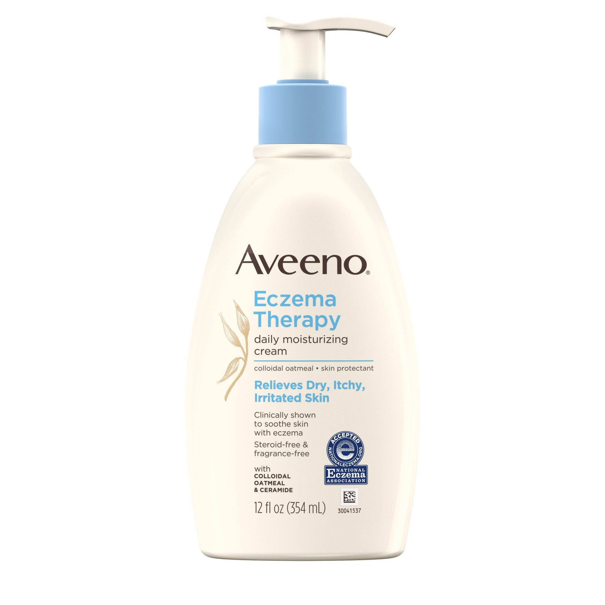 Aveeno Active Naturals Eczema Therapy Moisturizing Cream, 12 OZ - Bellso
